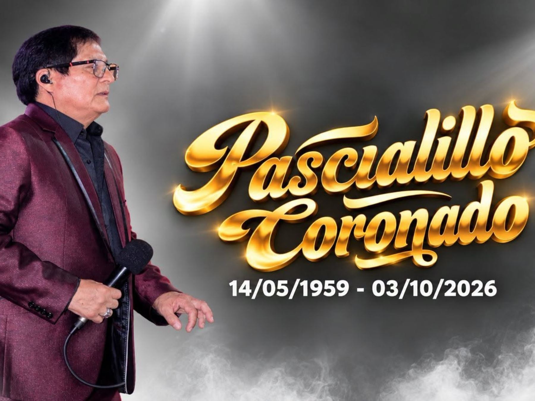 Multitud despide a Pascualillo Coronado con concierto en Ate