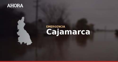 Indeci alerta activación de quebradas en siete regiones, Cajamarca y Piura en rojo