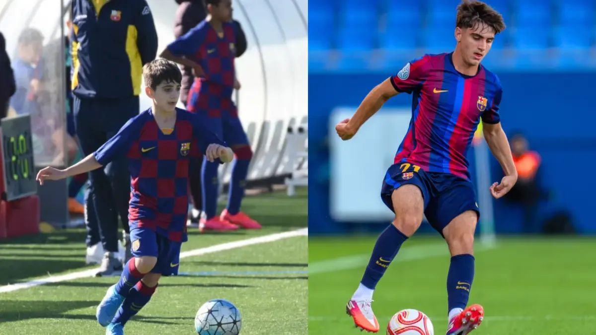 Guillem Víctor, canterano del Barça, apunta a la lista ante el Alavés