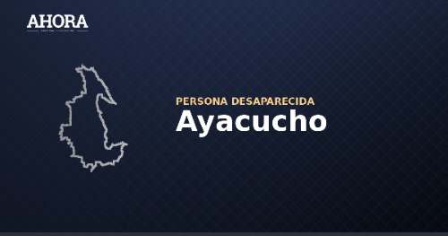 Fiscalía archiva caso de maestra desaparecida en Santo Domingo de Acobamba