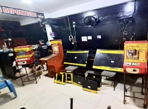 Mincetur clausura tres locales clandestinos de apuestas en Leoncio Prado
