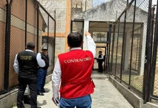 Contraloría advierte fallas en controles de ingreso y vigilancia del penal de Potracancha