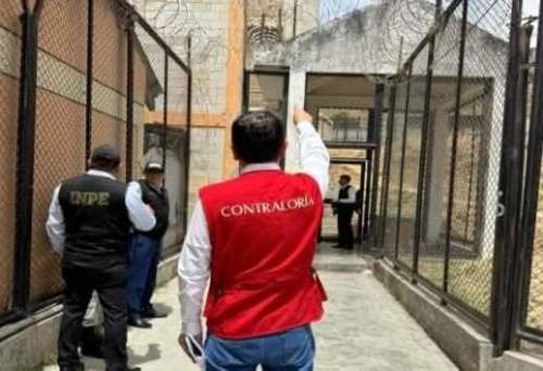 Contraloría advierte fallas en controles de ingreso y vigilancia del penal de Potracancha