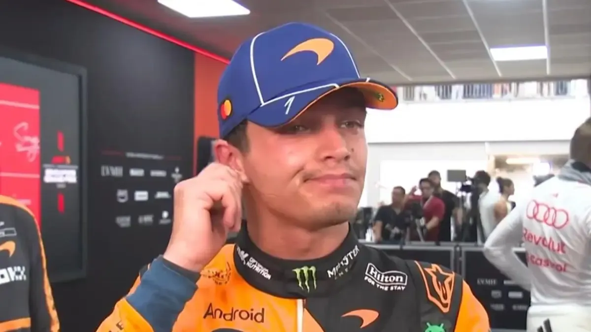 Norris choca con Piastri en la Sprint de Singapur y McLaren pierde puntos clave