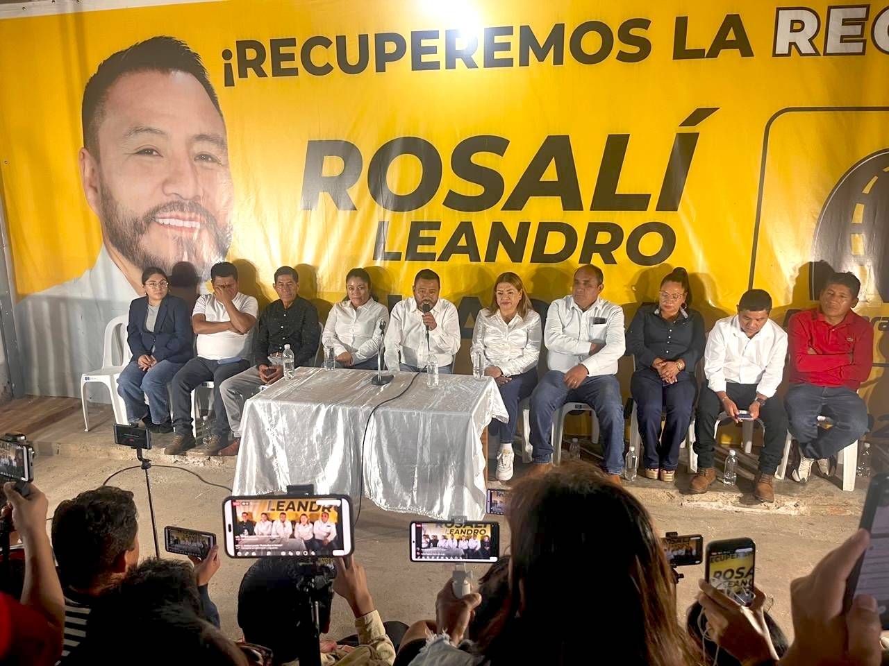Leandro promete revisar obras de Pulgar y denunciar irregularidades ante las autoridades