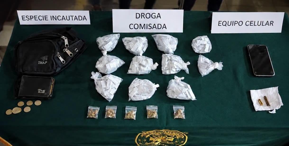 Condenan a hombre a 16 años de prisión por tráfico de drogas y municiones