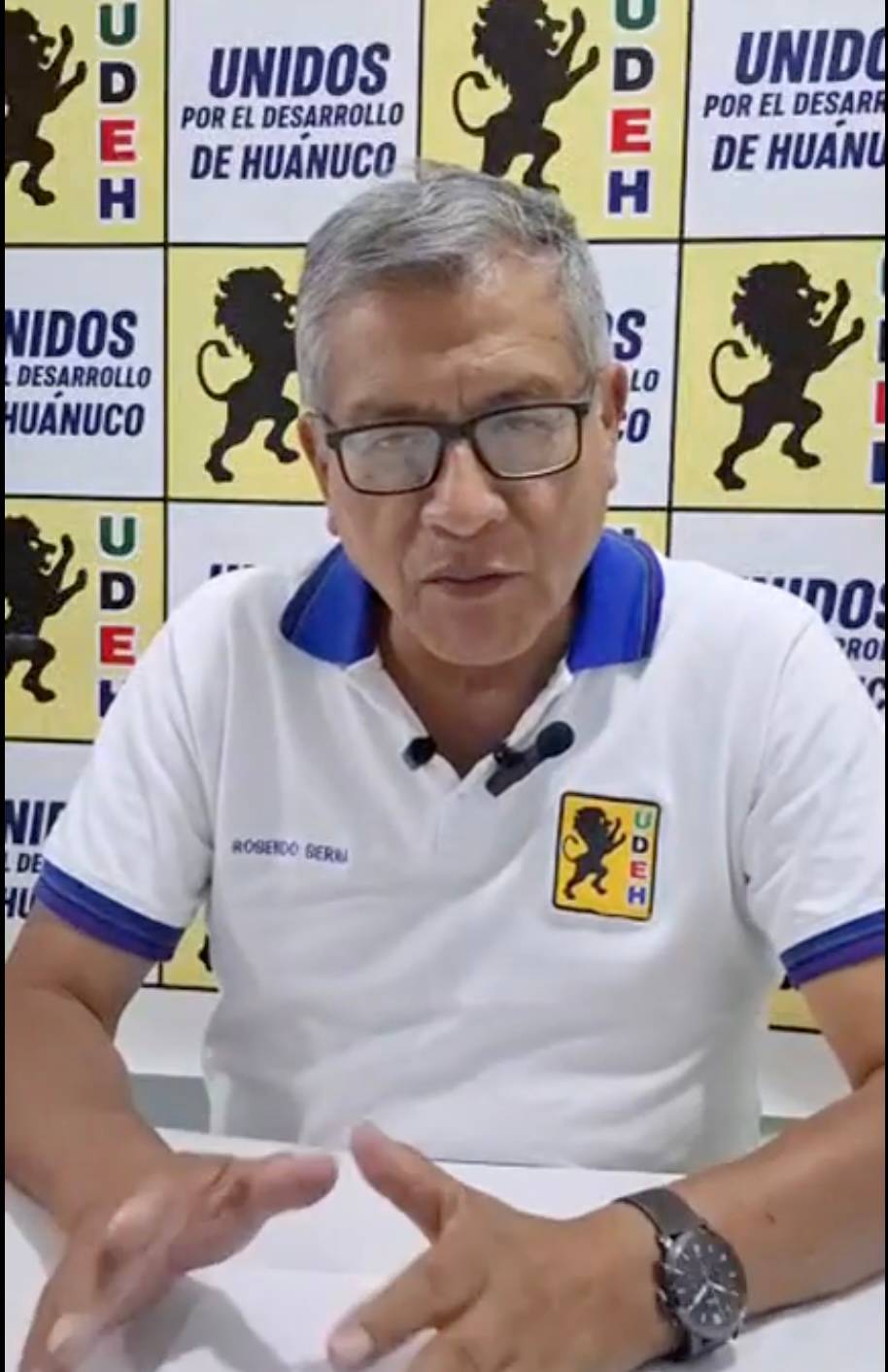 Rosendo Serna denunció “casi alfombras con propaganda” en locales de votación