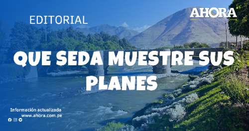 Que Seda muestre sus planes