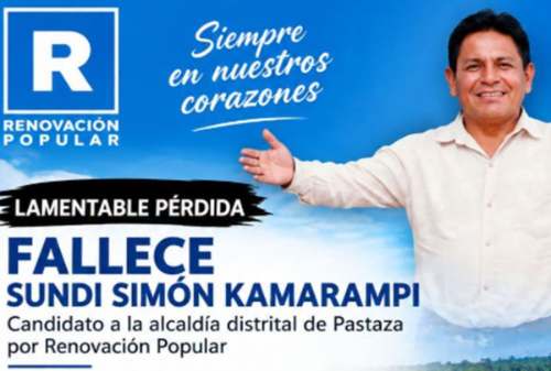 Muere candidato a alcalde de Pastaza y expulsan a personal de la ONPE en Loreto
