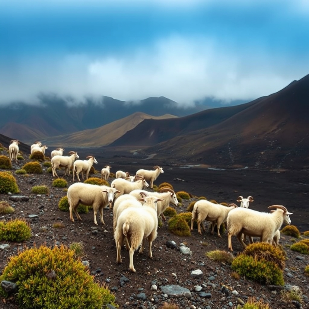 Tenerife: 11 muflones liberados en 1971 en el Teide se multiplicaron y hoy amenazan su flora endémica