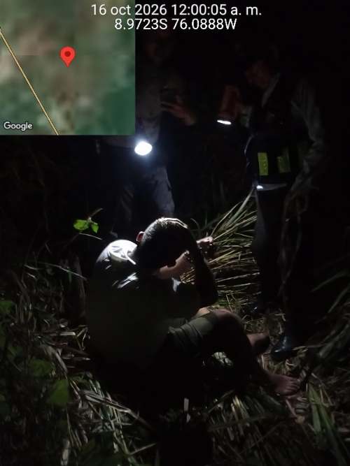 Cae presunto implicado en asalto armado a grifo tras persecución entre la vegetación