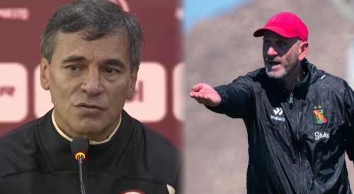 Bustos responde a Rondelli y enfoca a la 'U' en el duelo ante Alianza Atlético