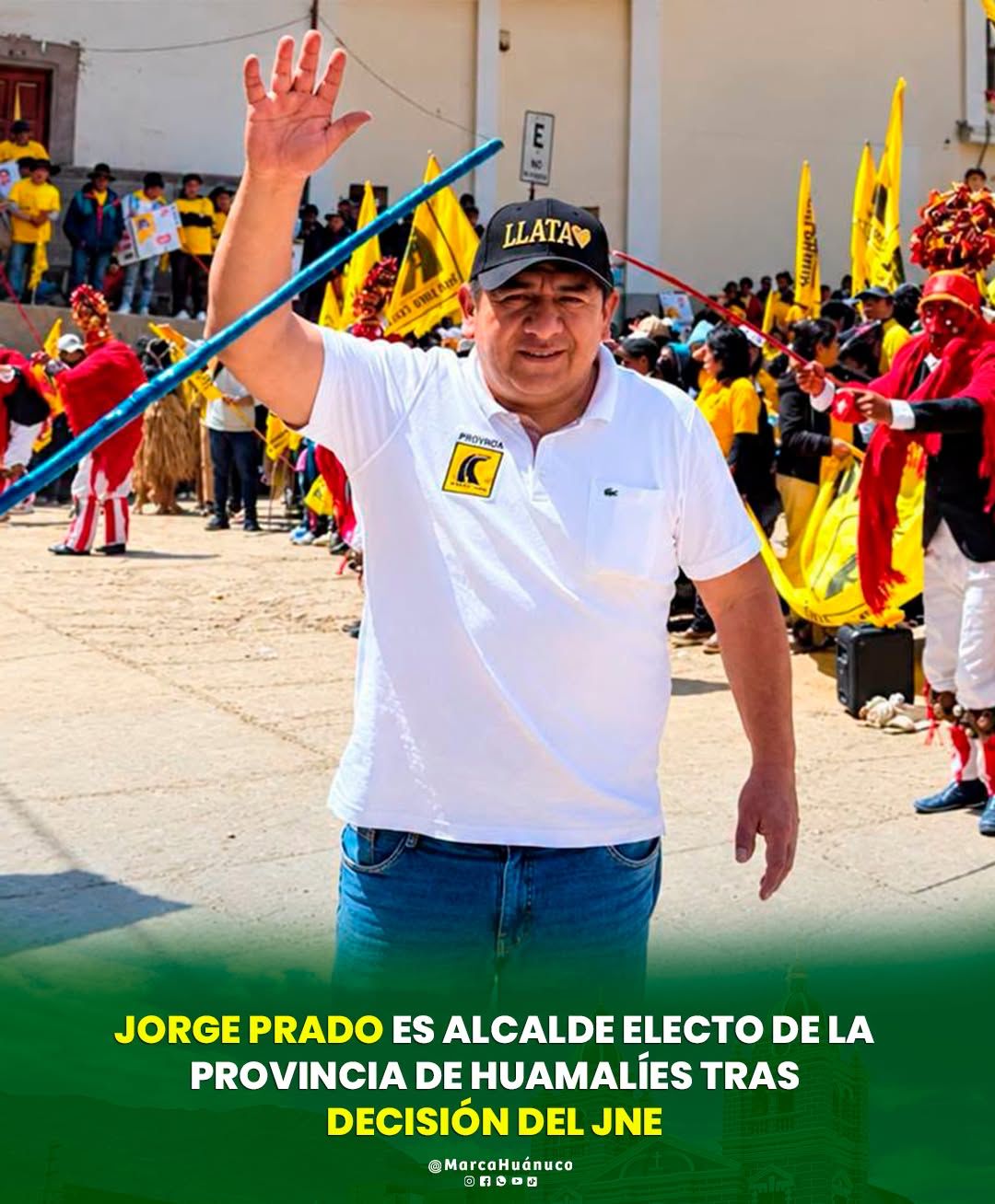 Huamalíes: Una mesa de Miraflores decide entre Trinidad y Prado, separados por 26 votos