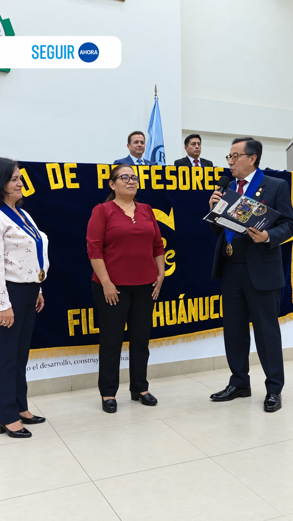 La directora que levantó con los padres una escuela de Amarilis: Julia Huamán Ríos