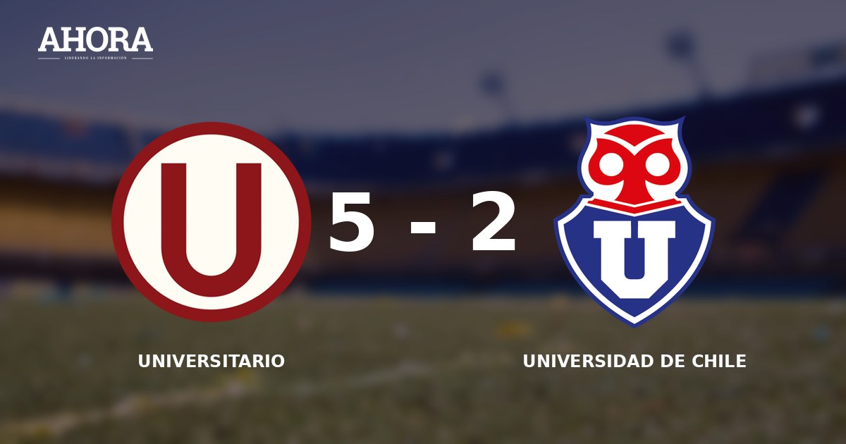 Universitario femenino cae 5-2 ante la U. de Chile en su primer amistoso en Santiago