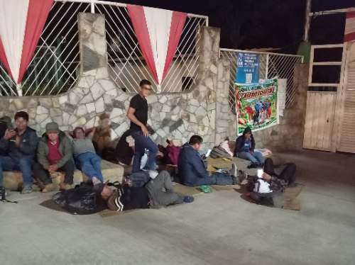 Dirigentes de Tournavista pasan la noche frente al Gobierno Regional por una vía sin expediente