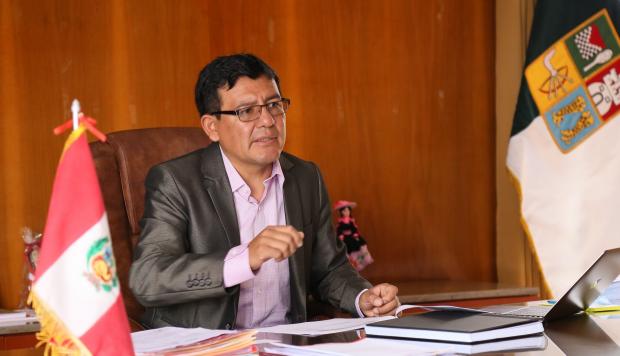 El burgomaestre ratificó su posición de malestar por la creciente presencia de extranjeros en la ciudad. (Foto: Municipalidad de Huancayo)