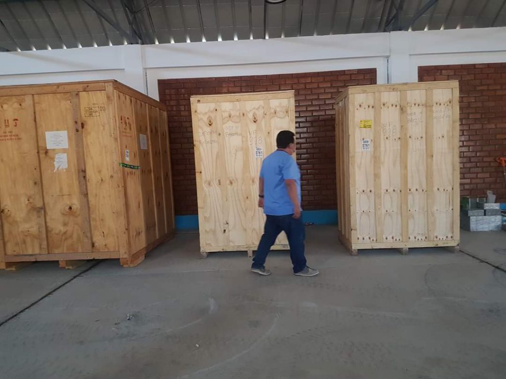 Arribó a Huánuco planta de oxígeno que será instalada en el centro de salud Perú Corea