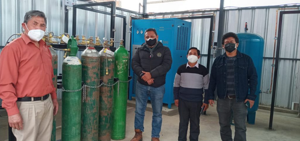 En funcionamiento planta de oxígeno de Llata