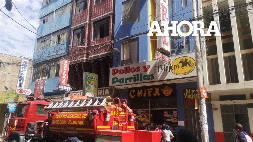 Logran controlar incendio registrado en pollería “El Viajero”