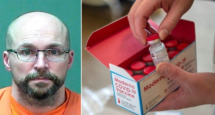 Condenan a farmacéutico que arruinó cientos de vacunas anti-COVID-19 de un centro médico