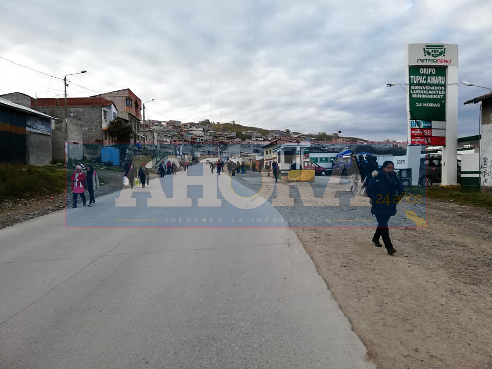 Paro indefinido de transportistas en la región Pasco inicio hoy lunes 29.