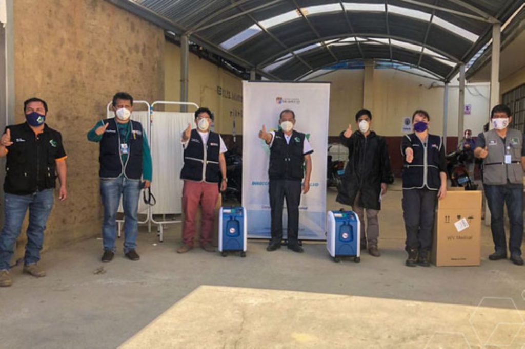 Los concentradores de oxígeno fortalecerá la lucha contra el COVID-19