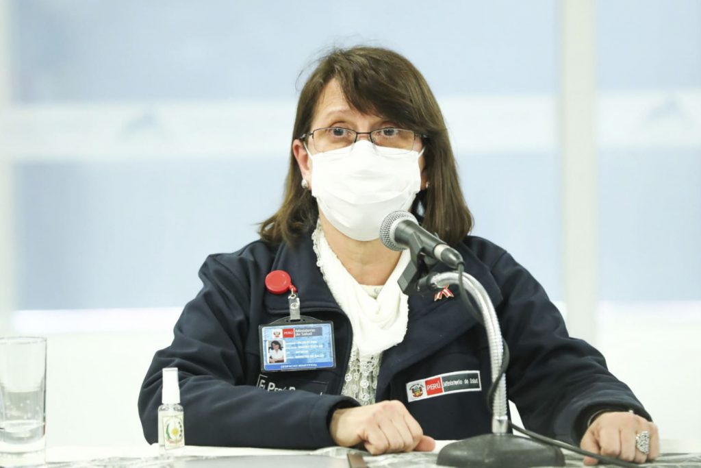 Pilar Mazzetti anunció compra de más de 1 millón de pruebas moleculares