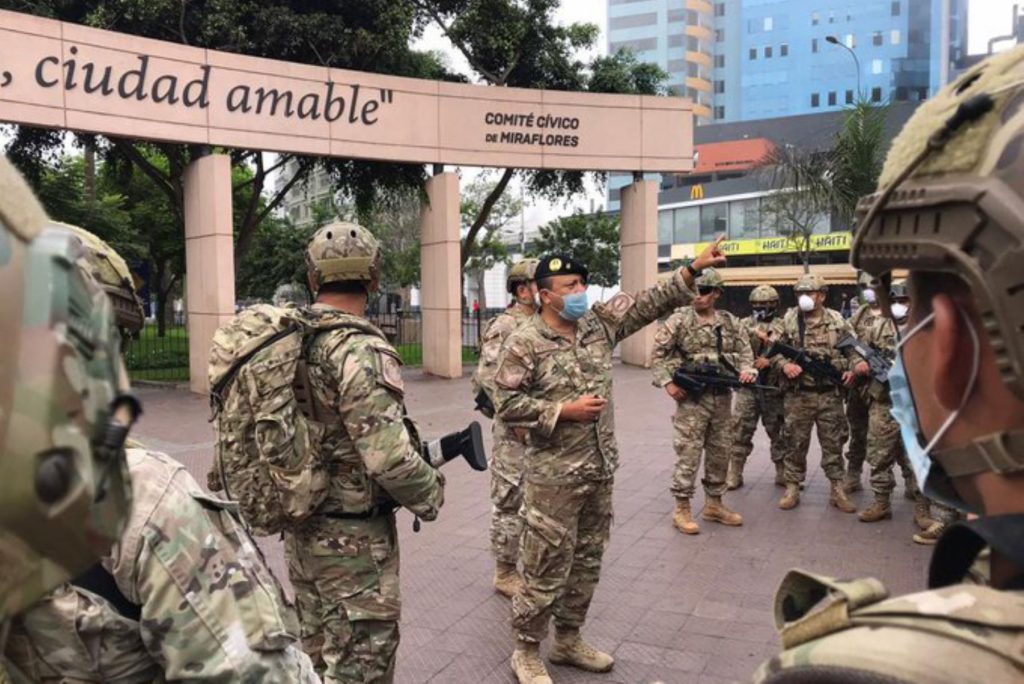 Personal militar registra 2000 contagiados y 70 fallecidos por COVID-19