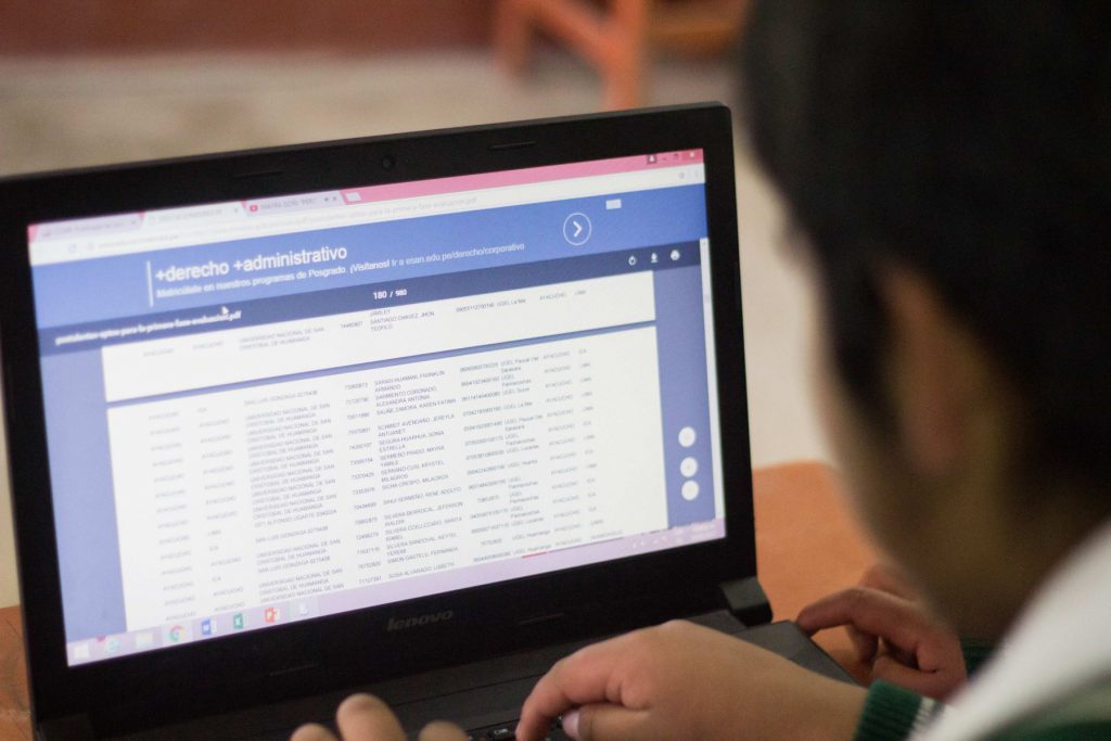 MÁS de 9 784 postulantes participan en simulacro virtual de admisión de San Marcos