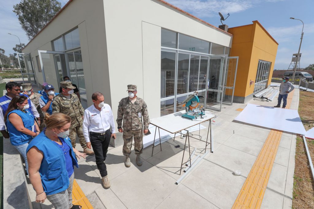Presidente del Consejo de Ministros supervisa nuevos ambientes en la Villa Panamericana