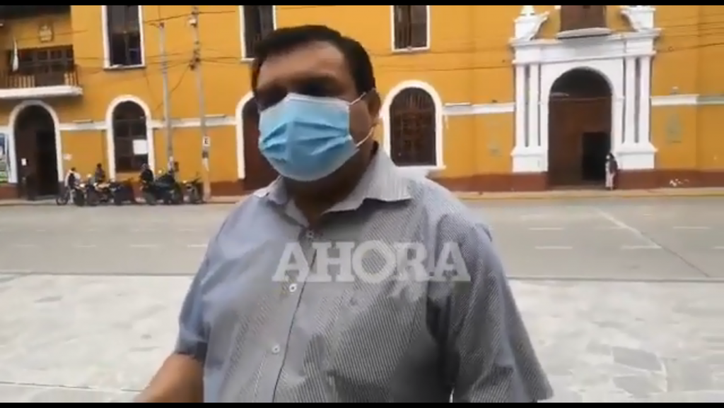 Jonel Jáuregui: El problema de los ambulantes es económico y de salud