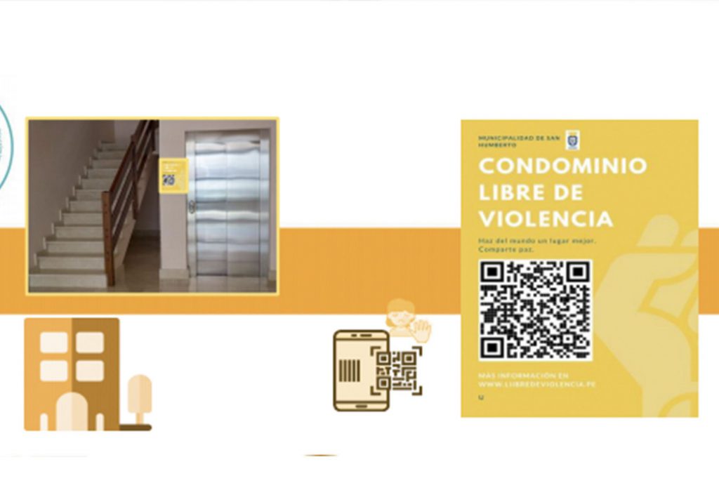 Implementarán códigos QR en condominios para alertar sobre casos de violencia