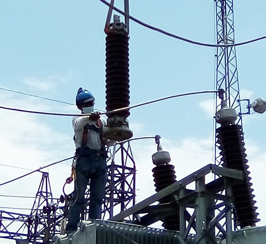 Fallas en el sistema de la empresa REP ocasiona cortes de luz