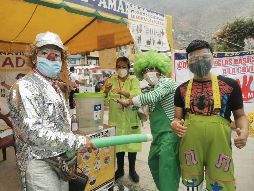 Realizan campaña de lavado de manos