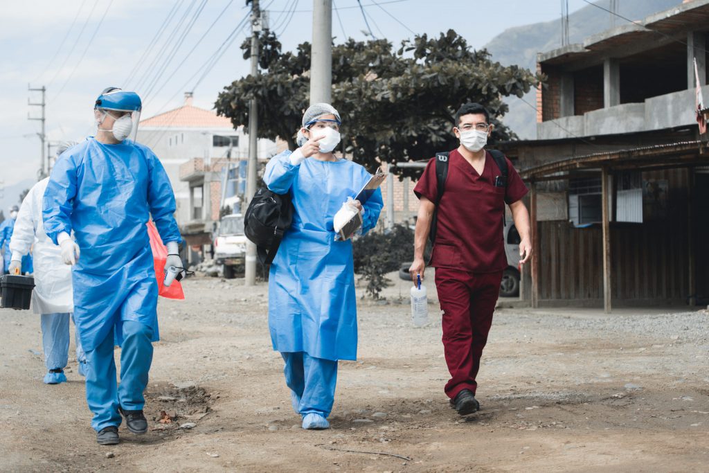 Equipo de respuesta inmediata realiza recorrido de sensibilizaciónsensibilización r