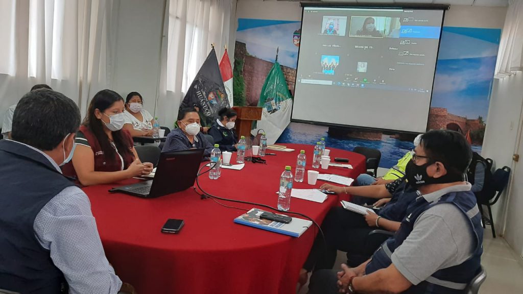 Refuerzan estrategias para contrarrestar el COVID-19 en Huánuco