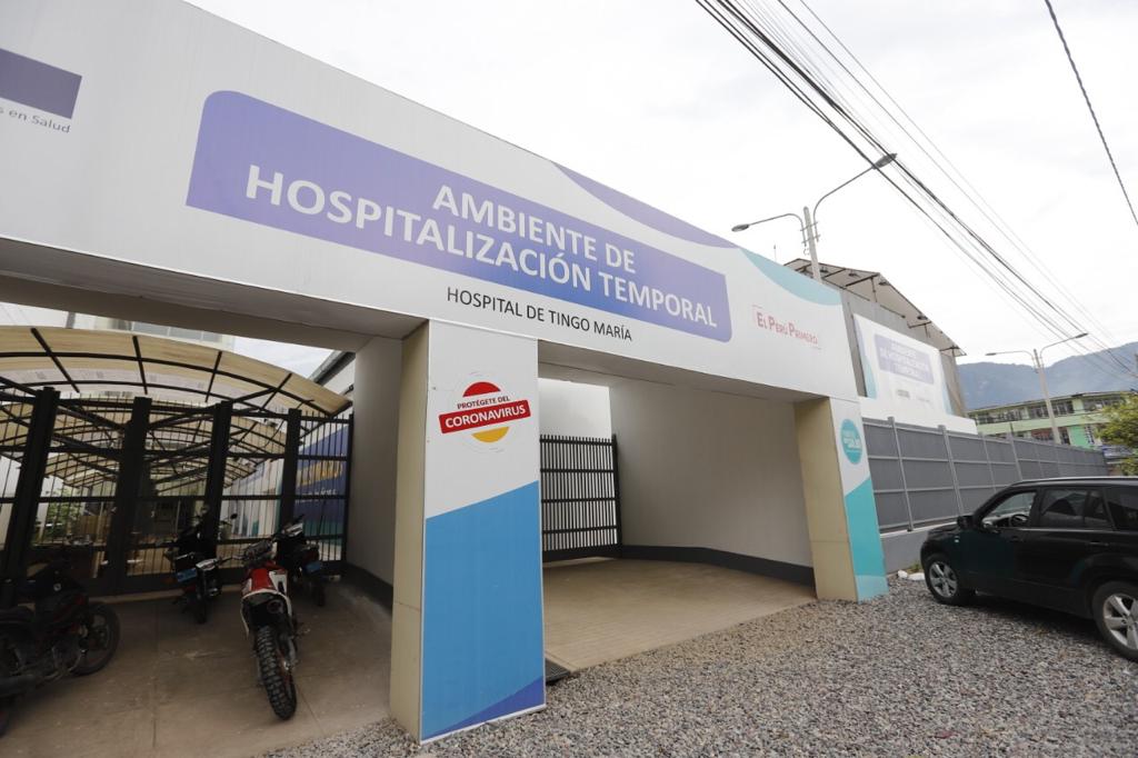 Inauguran Centro de Atención y Aislamiento Temporal COVID-19 en Tingo María