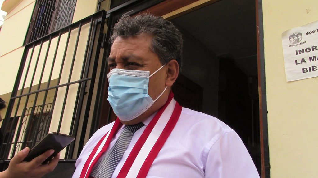 Carretera a Llata en total abandono