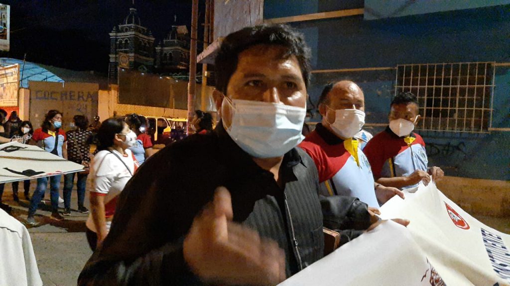 Dirigente de construcción civil postula al Congreso