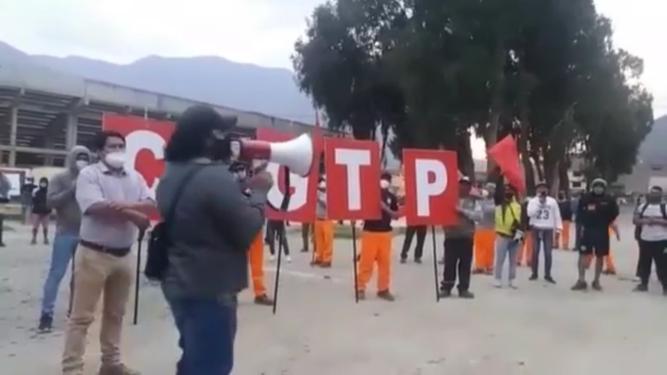 Sindicato de construcción civil amenaza con paro de 24 horas