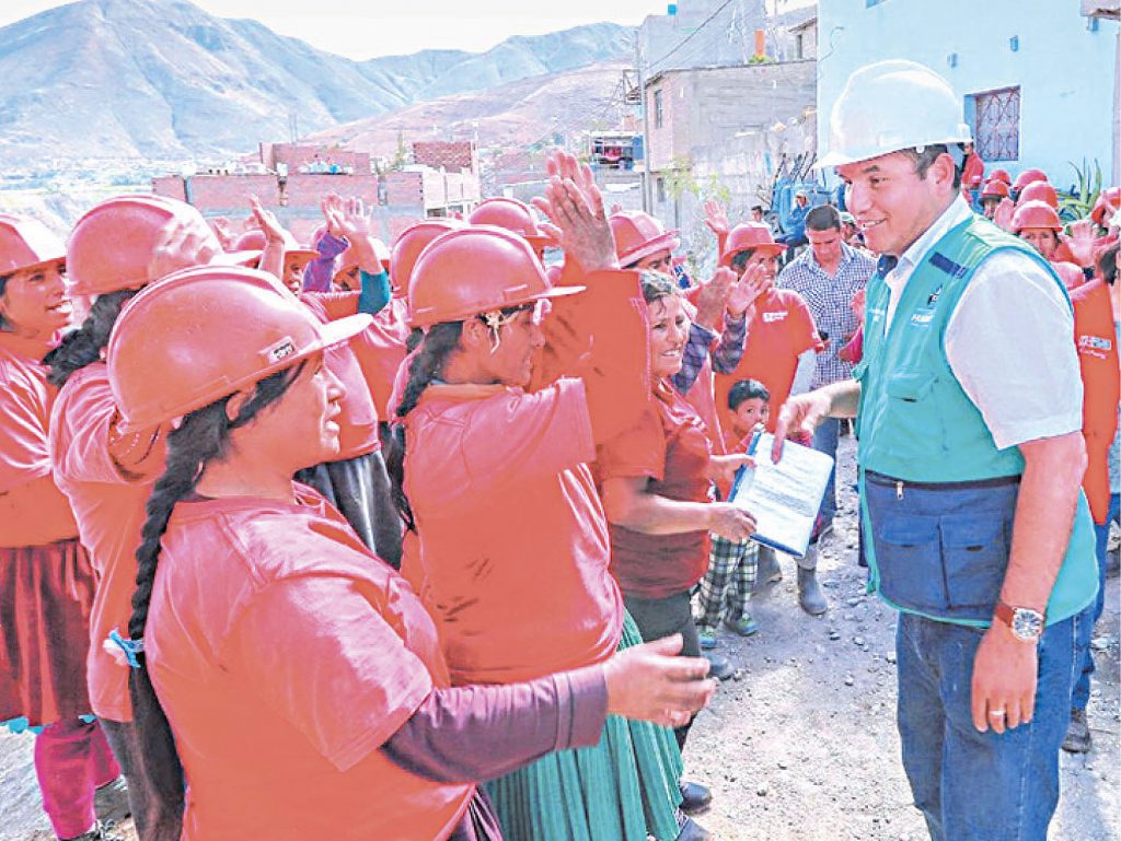 Trabaja Perú realiza acondicionamiento de varias obras en Huánuco