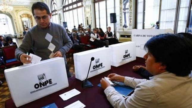 Elecciones: 19 534 militantes votan hoy en internas de Todos por el Perú