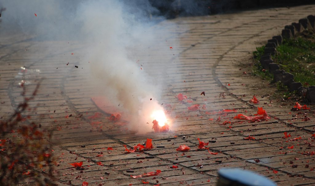 Contaminación del aire aumenta más de 50 % por el uso de pirotécnicos