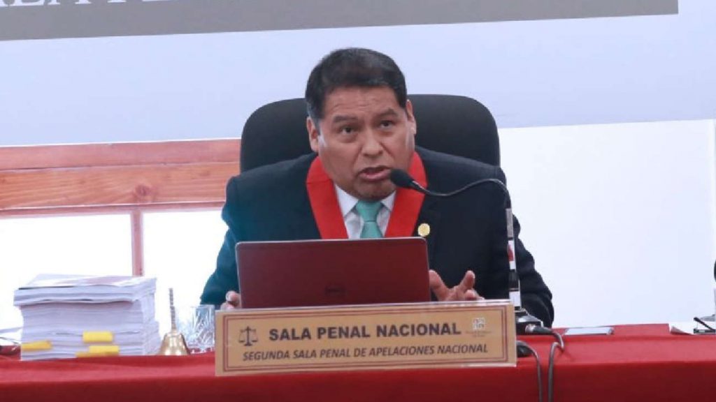 Juez superior César Sahuanay, es el nuevo presidente de la Corte Penal Nacional