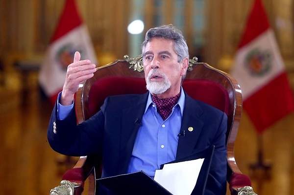 Presidente Sagasti agradece al Congreso por el voto de confianza
