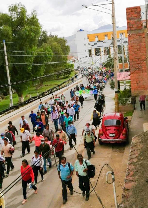 Agricultores denuncian que Diresa no vigila normas sanitarias en protesta