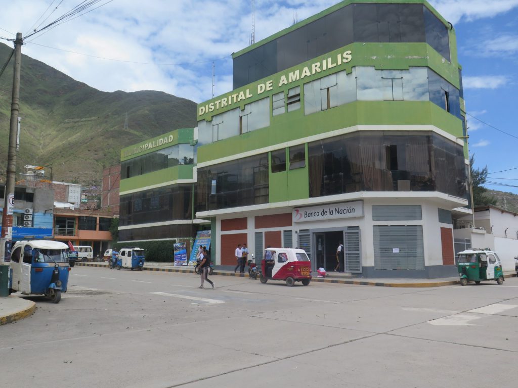 Amarilis, primer lugar en ejecución de obra en Huánuco