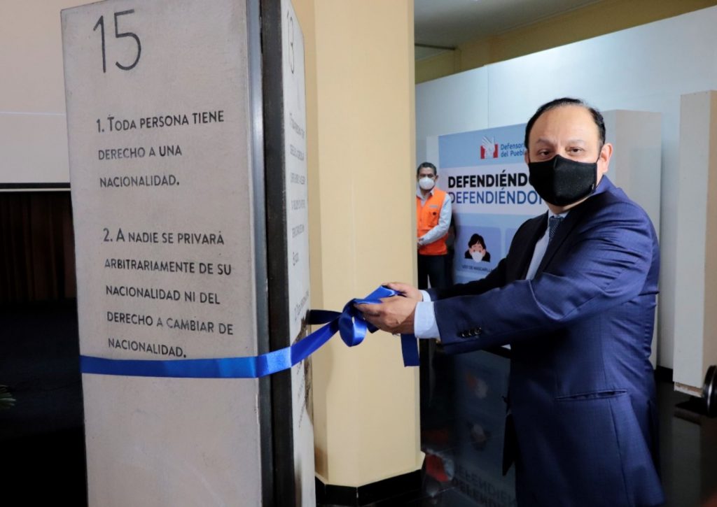 Defensoría del Pueblo sede de muestra sobre Declaración Universal de los DDHH