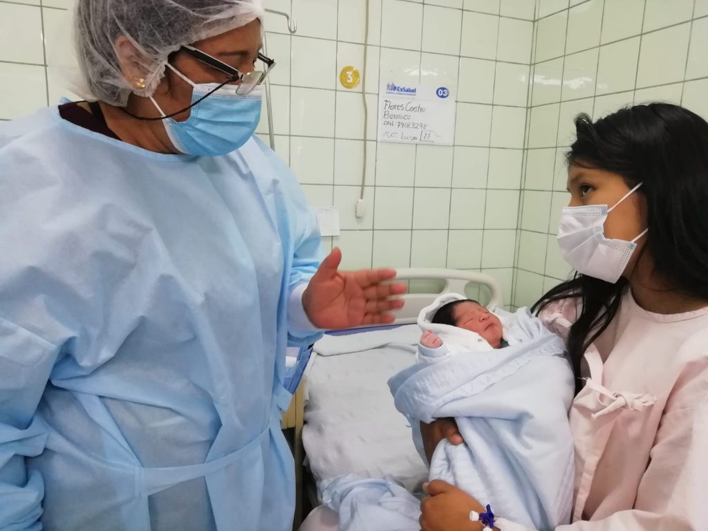 Más de 1200 mujeres dieron a Luz durante la pandemia en EsSalud Huánuco